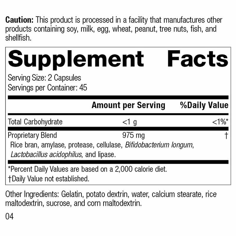 Lact-Enz, 90 Capsules, by Standard Process, image #2