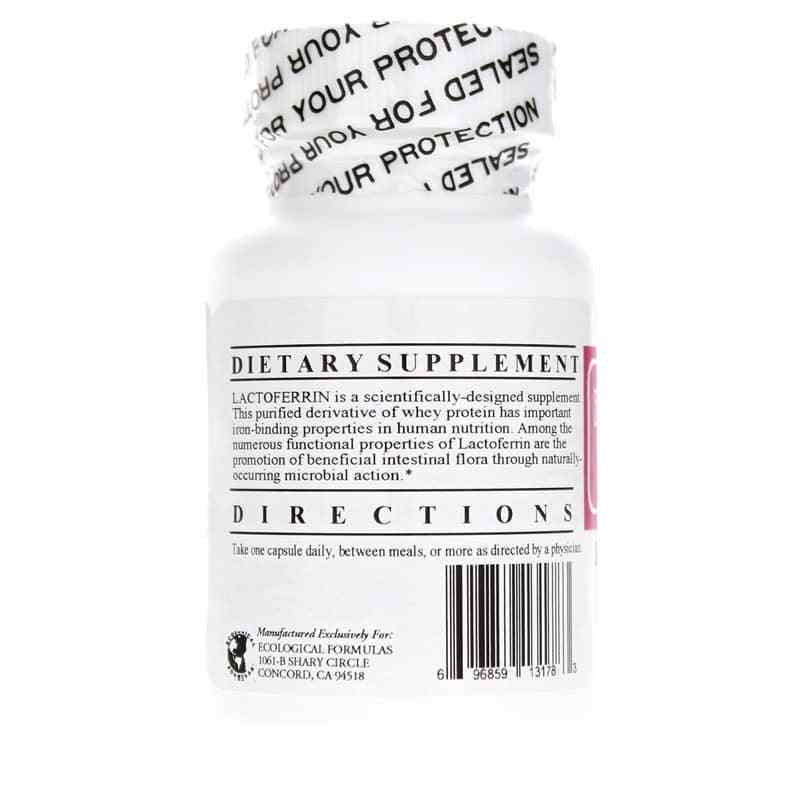 Lactoferrin 300 Mg, by Ecological Formulas, image #3