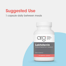 Laktoferrin, 120 Veg Capsules, by Allergy Research Group, image #3