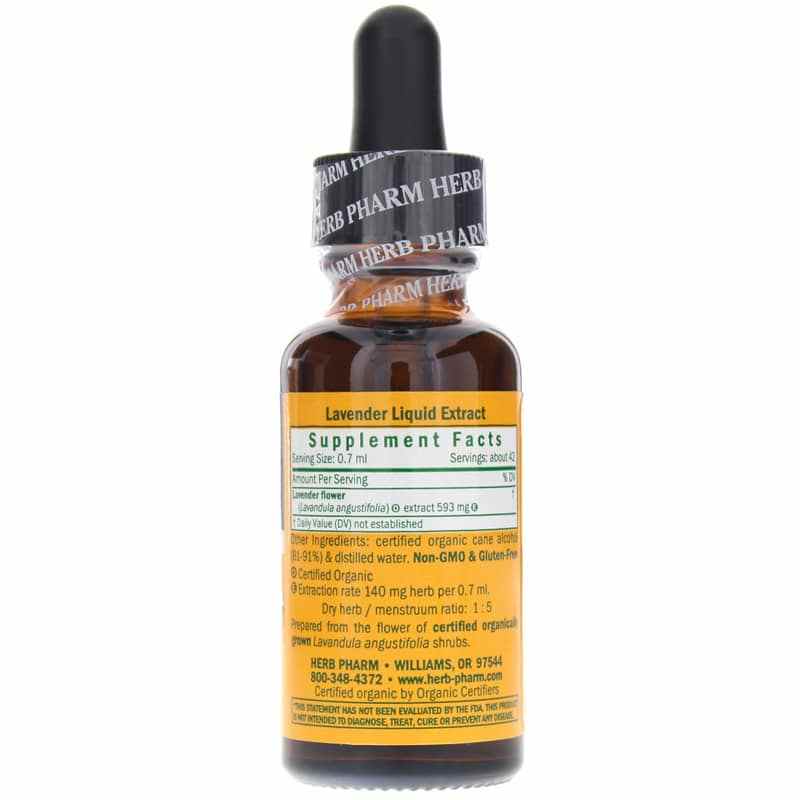 Lavender Extract, 1 Oz, by Herb Pharm, image #2