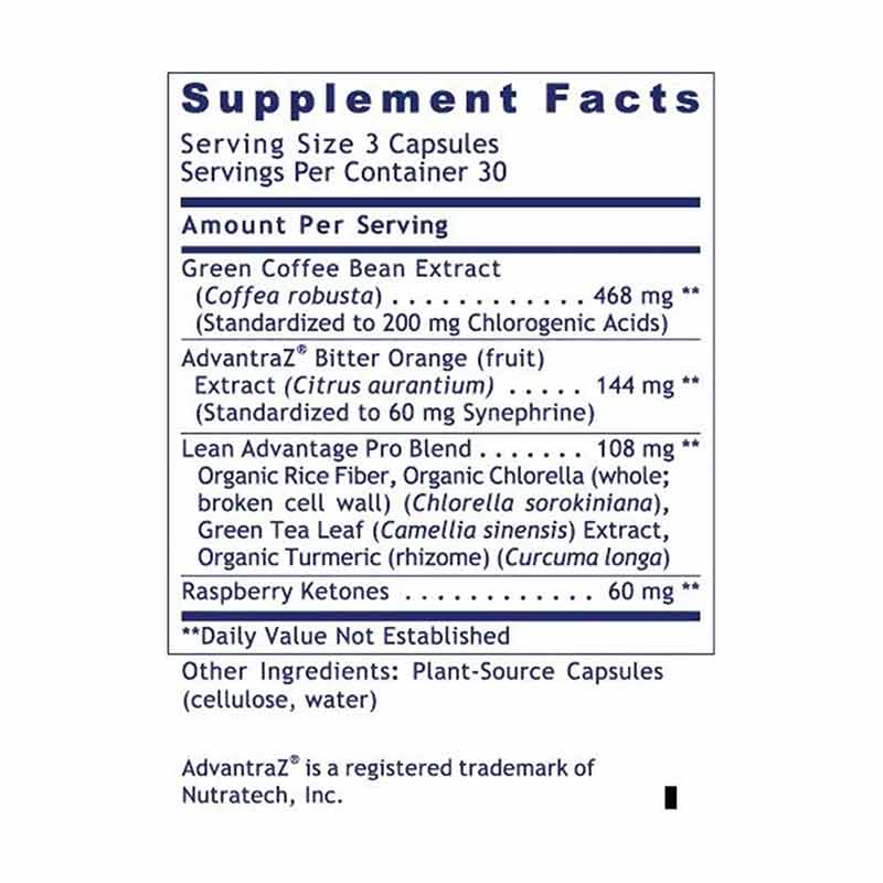 Lean Advantage Advanced Weight Management Support, by Premier Research Labs, image #4