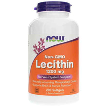 Lecithin 1200 Mg, 200 Softgels, by NOW Foods