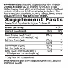 Leg Veins, 220 Veg Capsules, by Natures Way, image #2