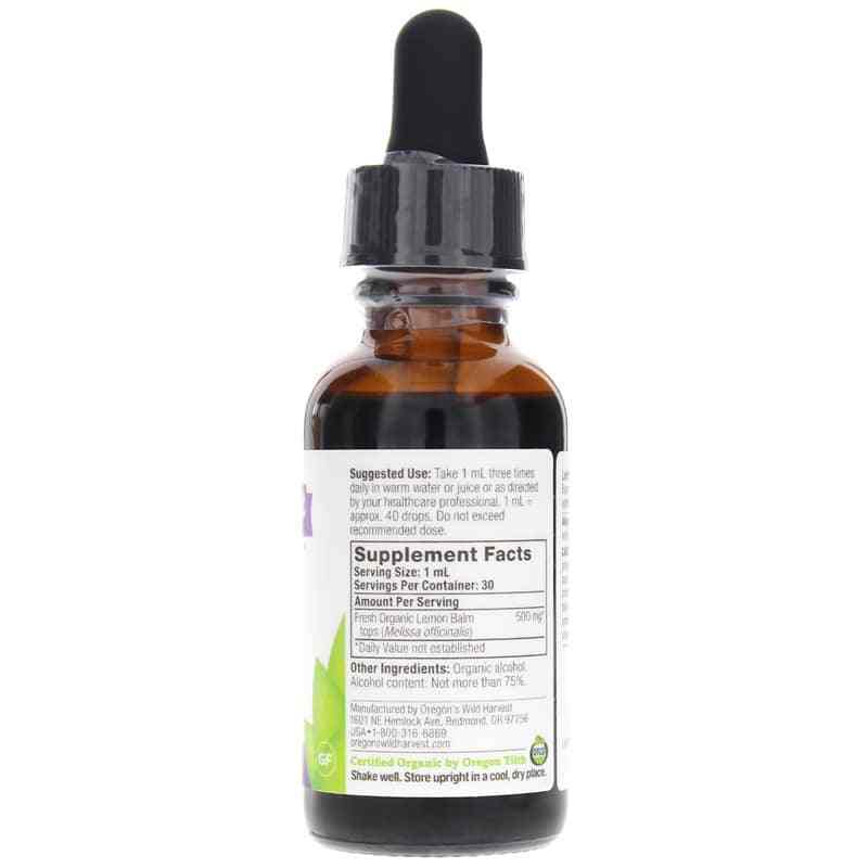 Lemon Balm Extract, by Oregons Wild Harvest, image #2
