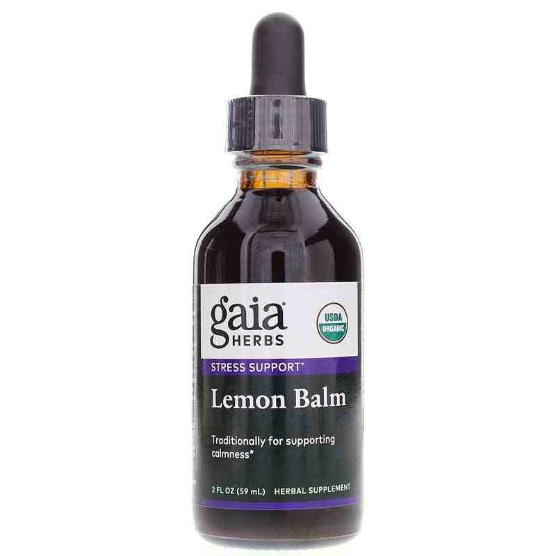 Lemon Balm Herb Organic, 2 Oz, by Gaia Herbs