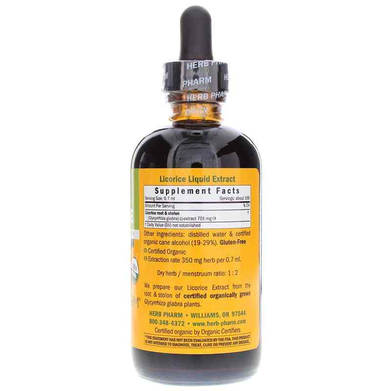 Licorice Extract, 4 Oz, by Herb Pharm, image #2
