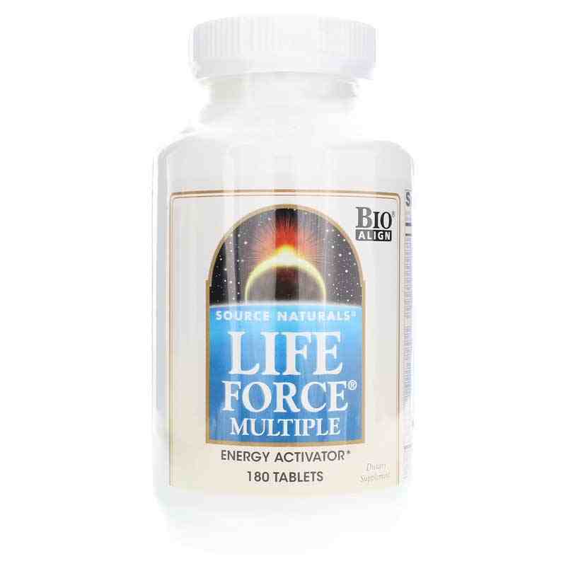 Life Force Multiple Tablets, 180 Tablets, by Source Naturals