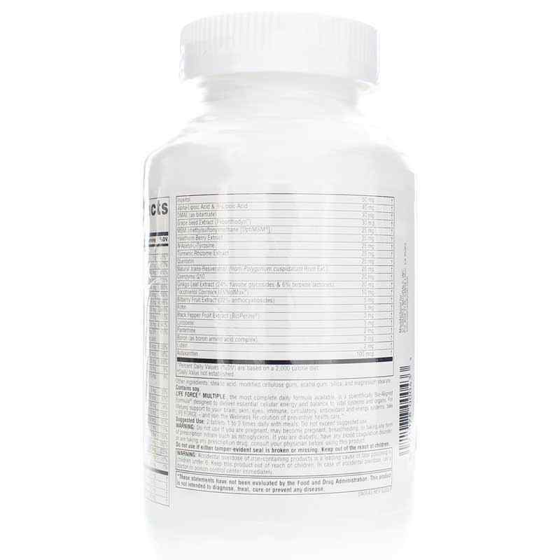 Life Force Multiple Tablets, 180 Tablets, by Source Naturals, image #3