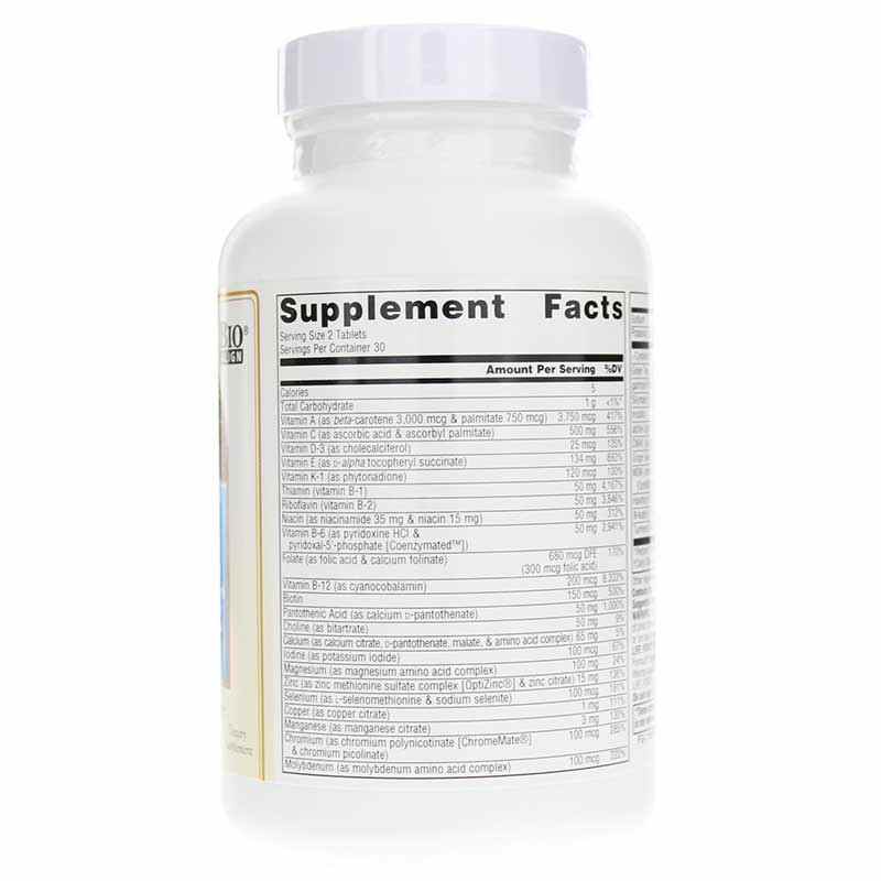 Life Force Multiple No Iron Tablets, 60 Tablets, by Source Naturals, image #2