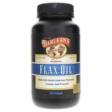 Lignan Flax Oil, 250 Softgels, by Barleans Organic Oils