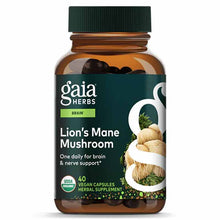 Lion's Mane Mushroom Brain & Nerve Support, by Gaia Herbs
