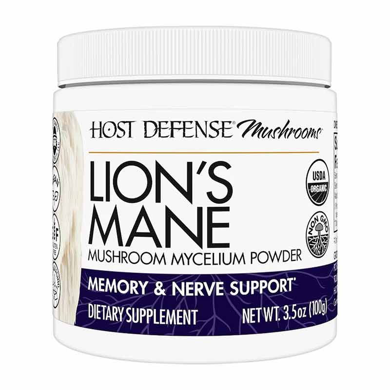 Lion's Mane Mushroom Mycelium Powder, by Host Defense