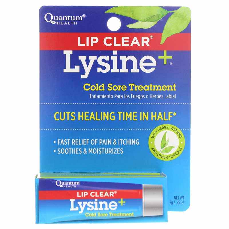 Lip Clear Lysine+ Cold Sore Treatment, by Quantum Health