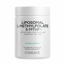 Liposomal L-Methylfolate 5-MTHF+, 60 Veg Capsules, by Codeage