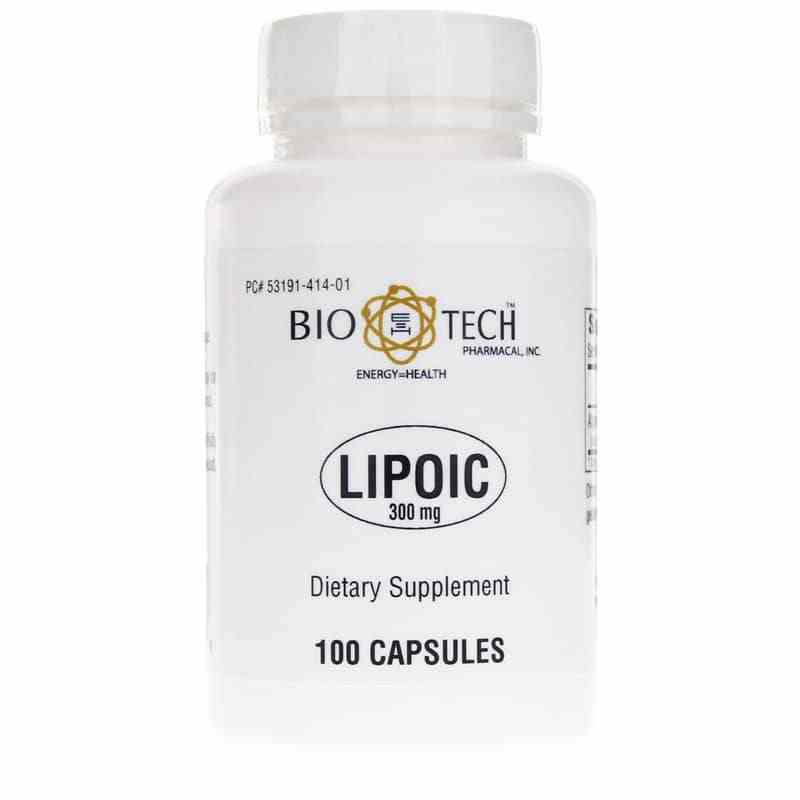 Lipoic 300 Mg, by Bio-Tech Pharmacal