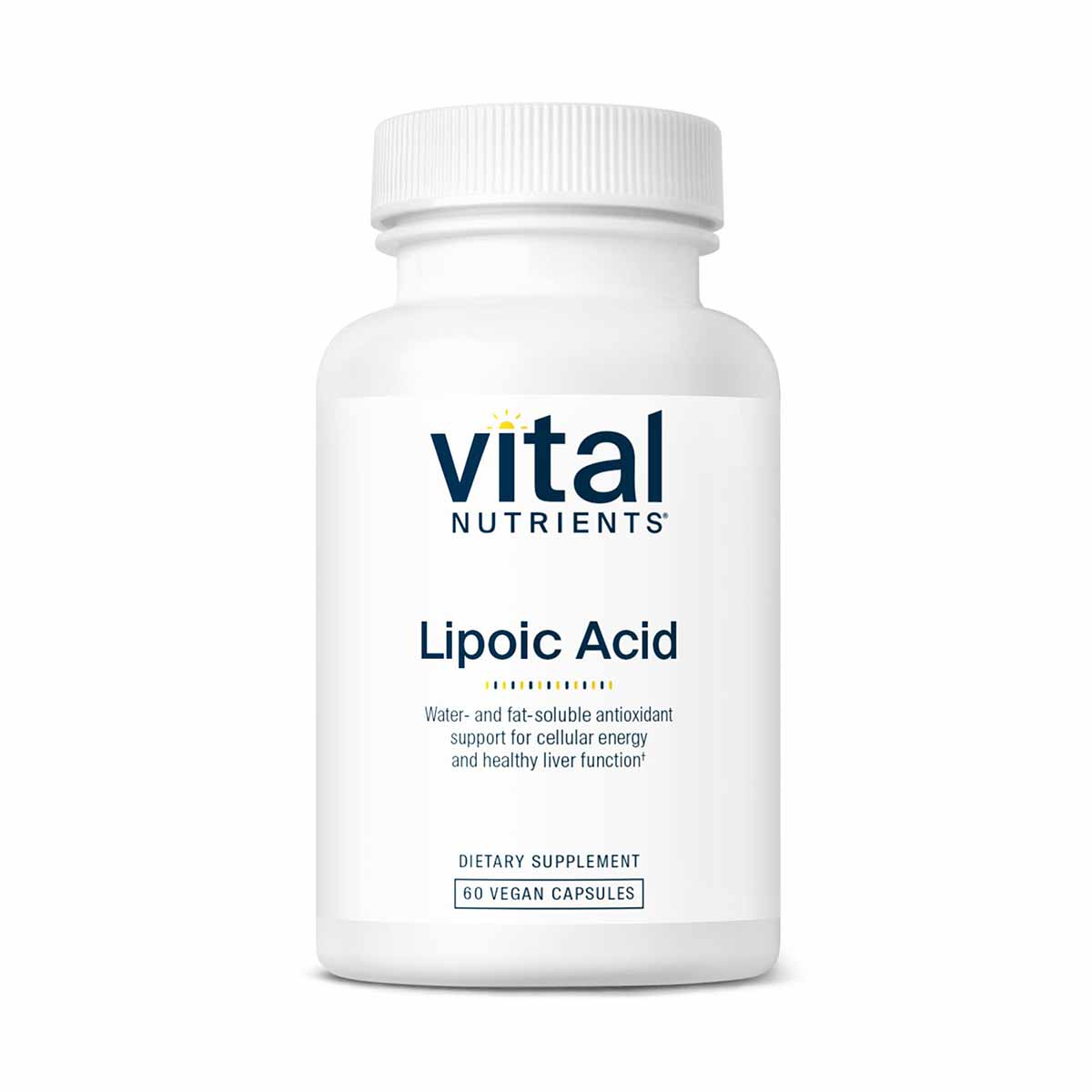 Lipoic Acid 300 Mg, 60 Capsules, by Vital Nutrients