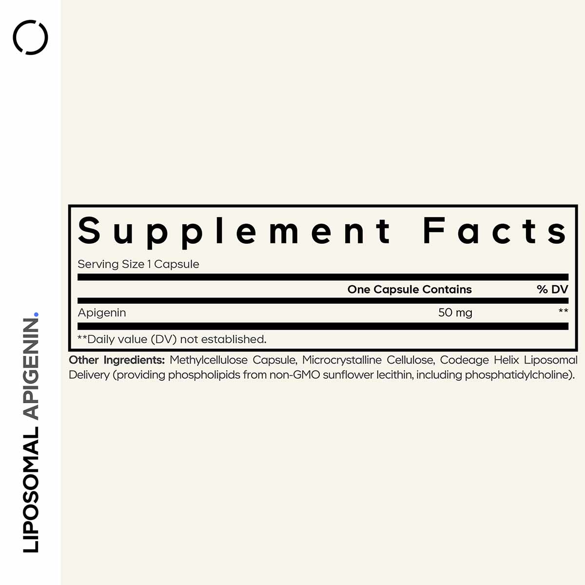 Liposomal Apigenin, by Codeage