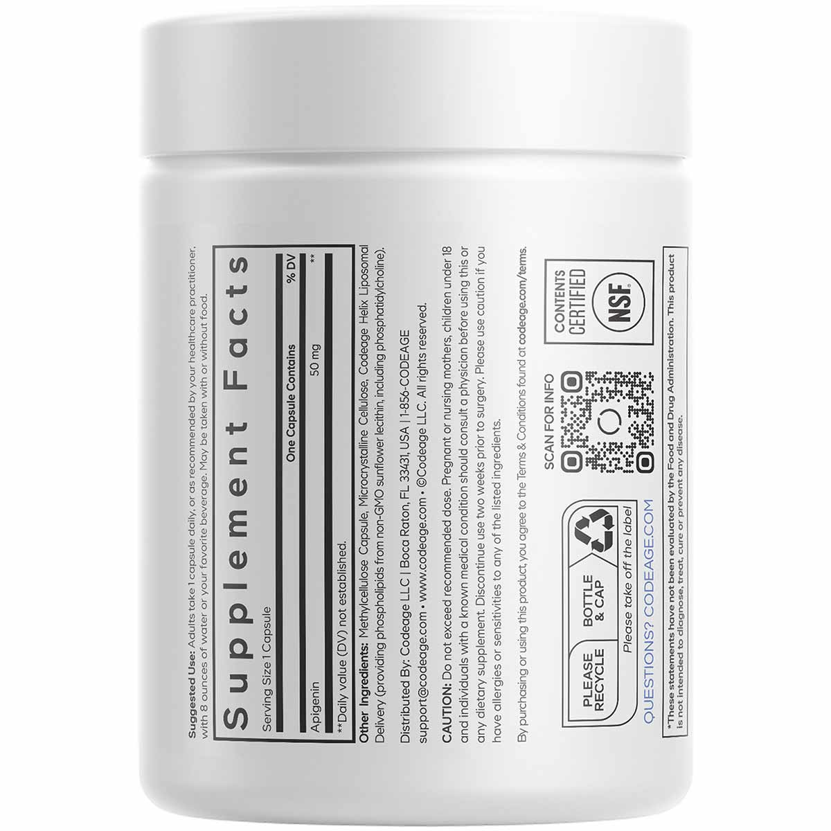 Liposomal Apigenin, by Codeage