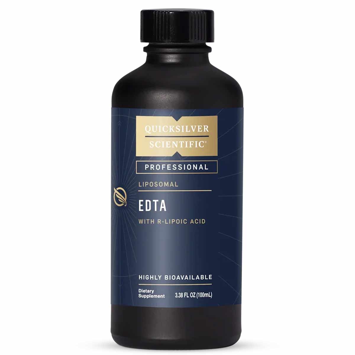 EDTA with R-Lipoic Acid Liposomal, 3.38 Oz, by Quicksilver Scientific