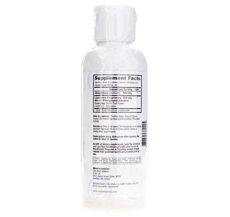 Liposomal Glutathione, Orange Citrus, by Core Med Science, image #2