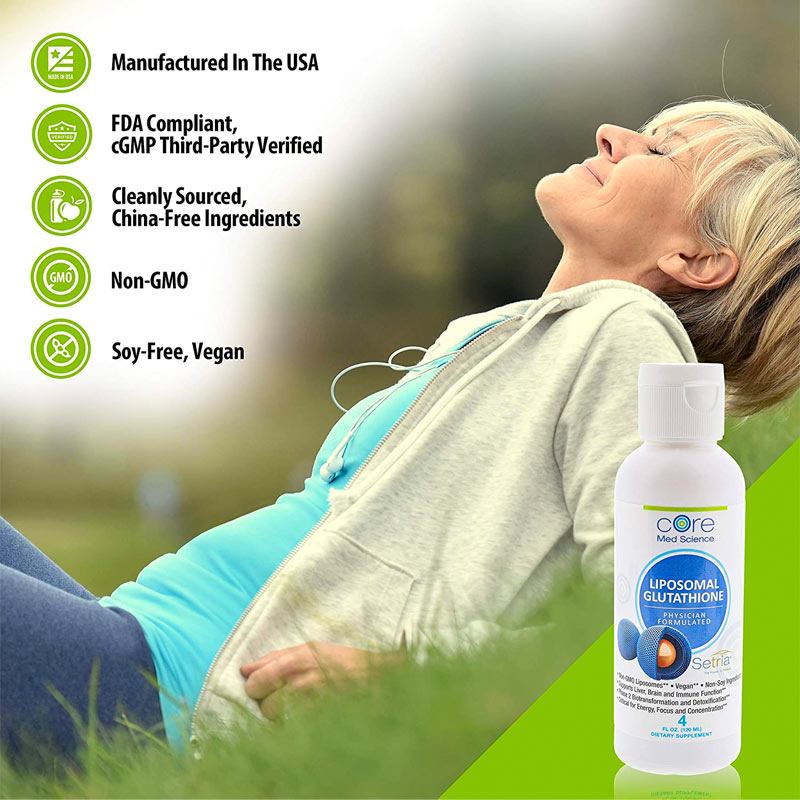 Liposomal Glutathione, Orange Citrus, by Core Med Science, image #3