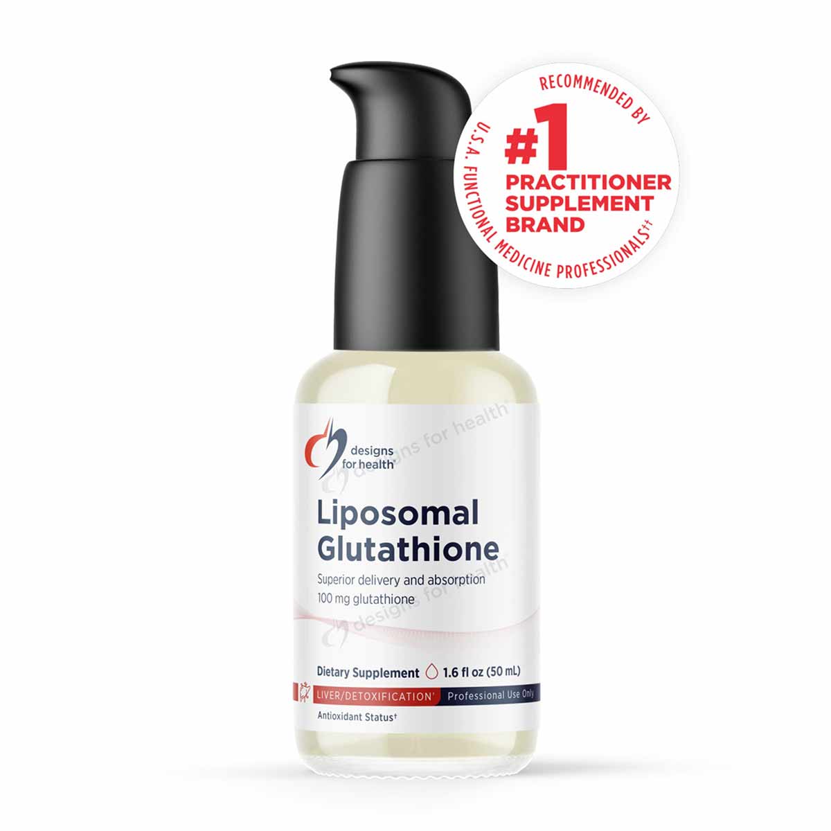 Liposomal Glutathione, 1.6 Oz, by Designs For Health