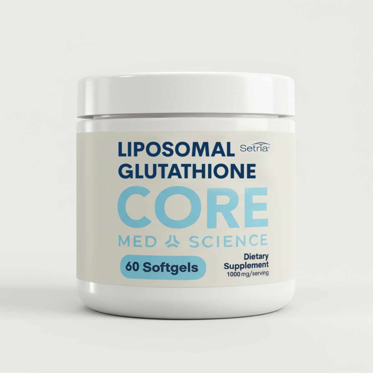 Liposomal Glutathione Softgels, 60 Softgels, by Core Med Science