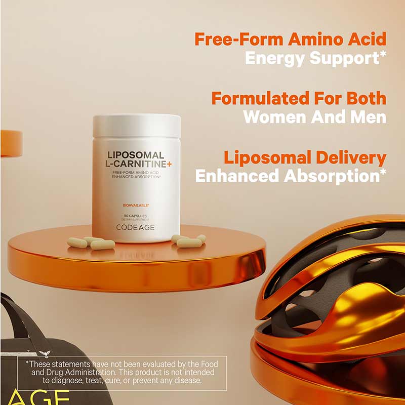 Liposomal L-Carnitine+, by Codeage, image #4