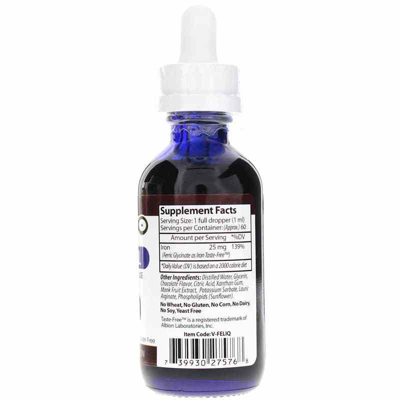 Liposomal Liquid Iron Chocolate Flavor, by Vinco, image #2