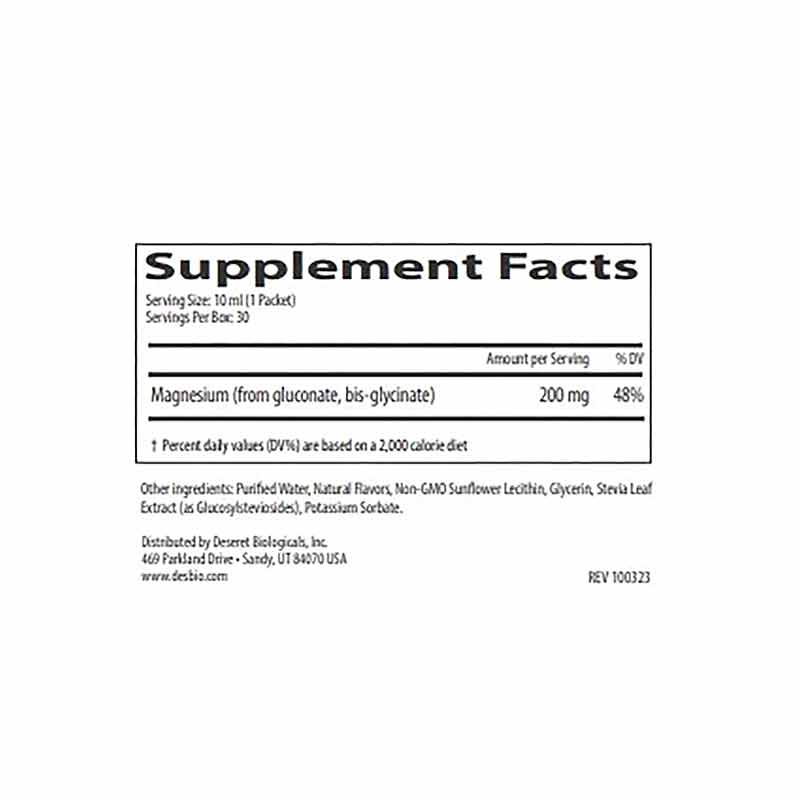Liposomal Magnesium, 30 Packets, by DesBio, image #2