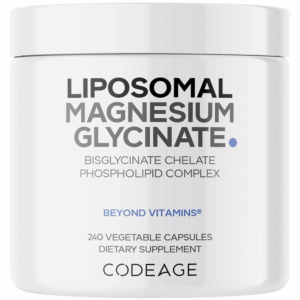 Liposomal Magnesium Glycinate, by Codeage