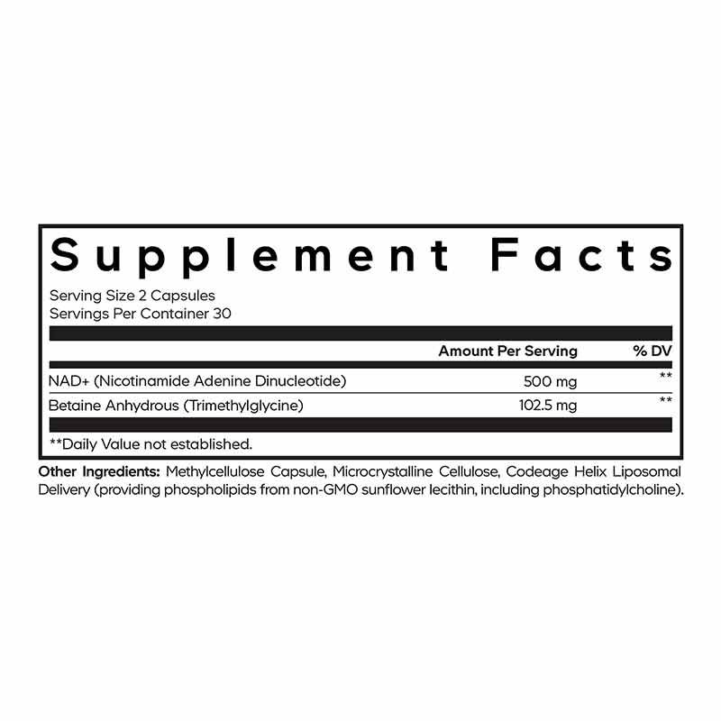 Liposomal NAD+, by Codeage, image #2