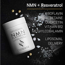 Liposomal NMN, 90 Capsules, by Codeage, image #3