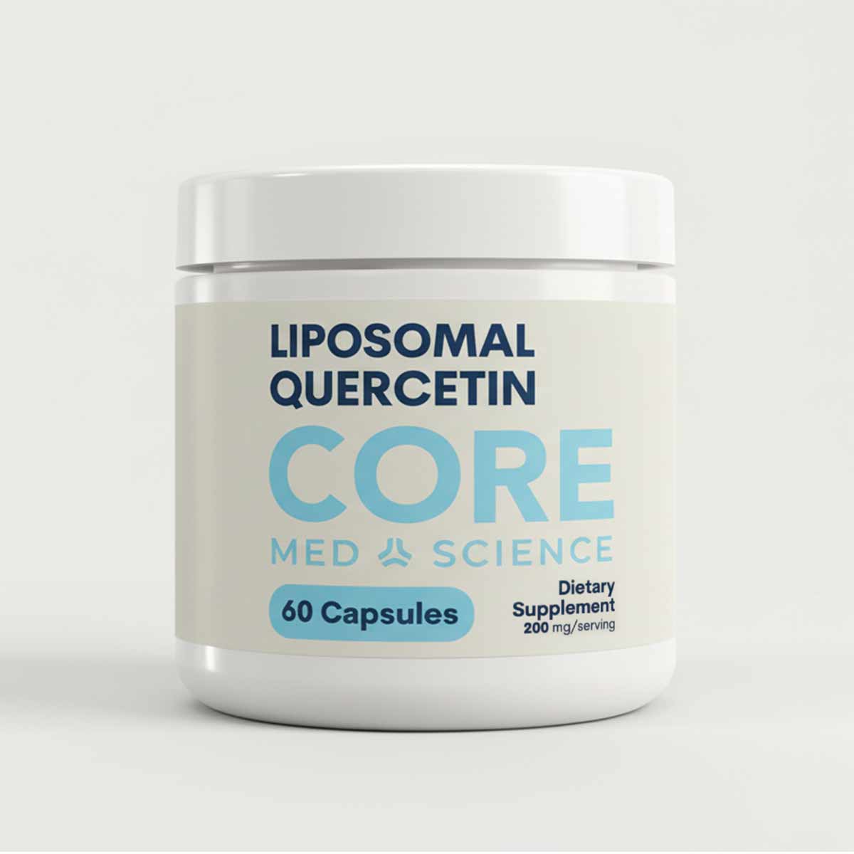 Liposomal Quercetin, 60 Capsules, by Core Med Science