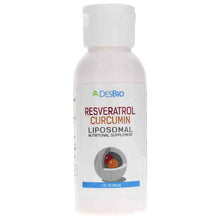 Liposomal Resveratrol Curcumin, 3 Oz, by DesBio