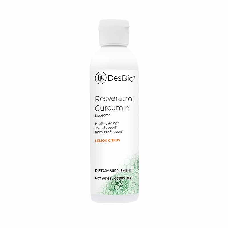 Liposomal Resveratrol Curcumin, by DesBio