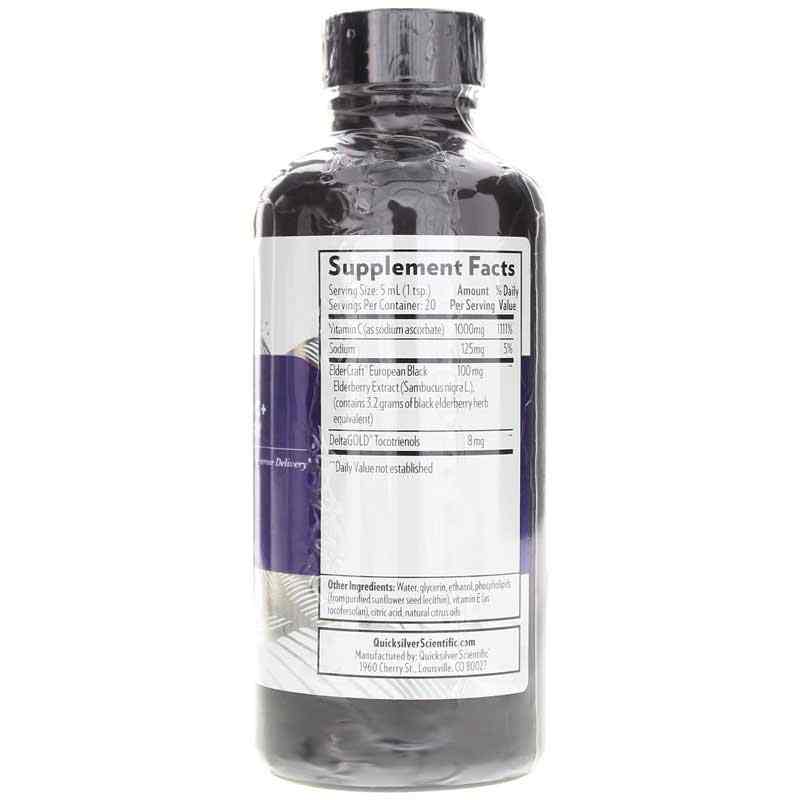Vitamin C+ Elderberry Liposomal, by Quicksilver Scientific, image #2