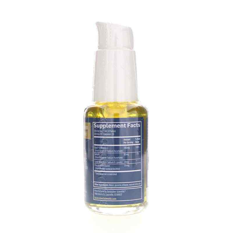 Vitamin C with R-Lipoic Acid Liposomal, 1.7 Oz, by Quicksilver Scientific, image #2