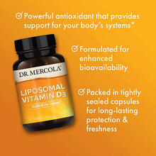 Liposomal Vitamin D3 10000 IU, 30 Capsules, by Dr. Mercola, image #4