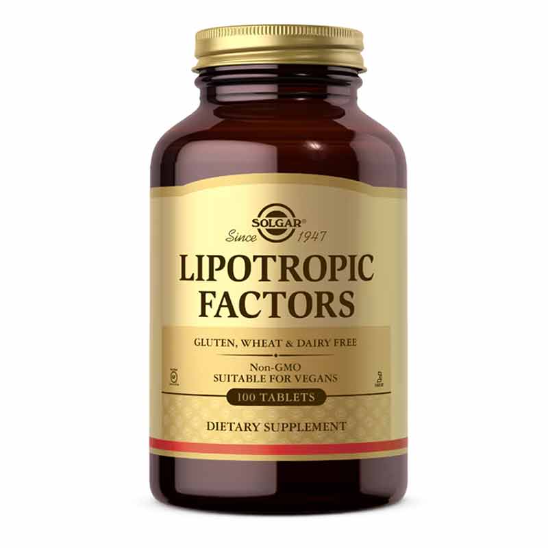 Lipotropic Factors, by Solgar