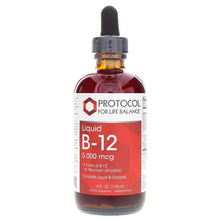 Liquid B-12 5,000 Mcg, by Protocol For Life Balance