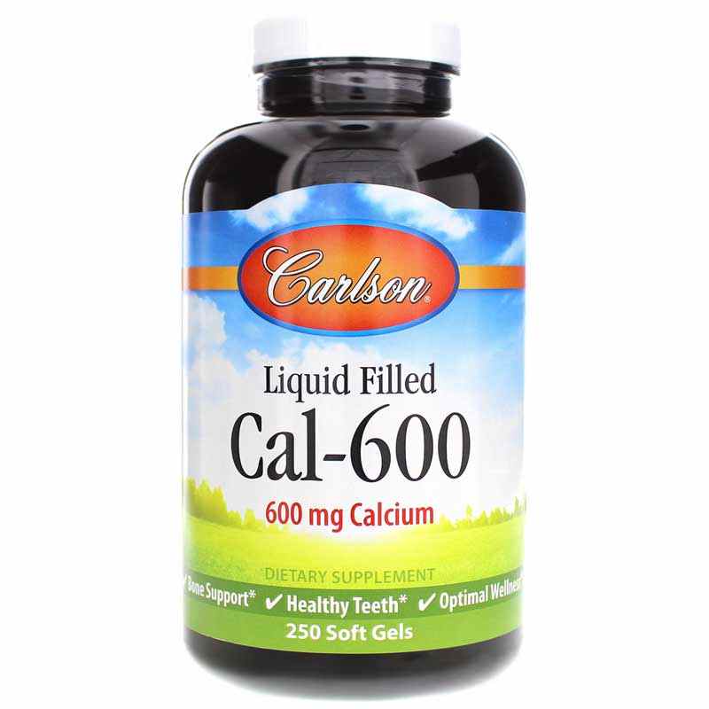 Liquid Cal-600 600 Mg Calcium, by Carlson Labs