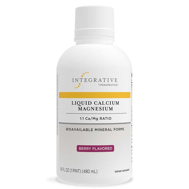 Liquid Calcium Magnesium 1:1 Berry, by Integrative Therapeutics