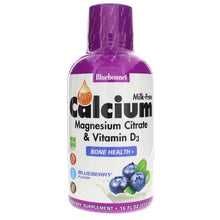 Liquid Calcium Magnesium Citrate Plus Vitamin D3, by Bluebonnet