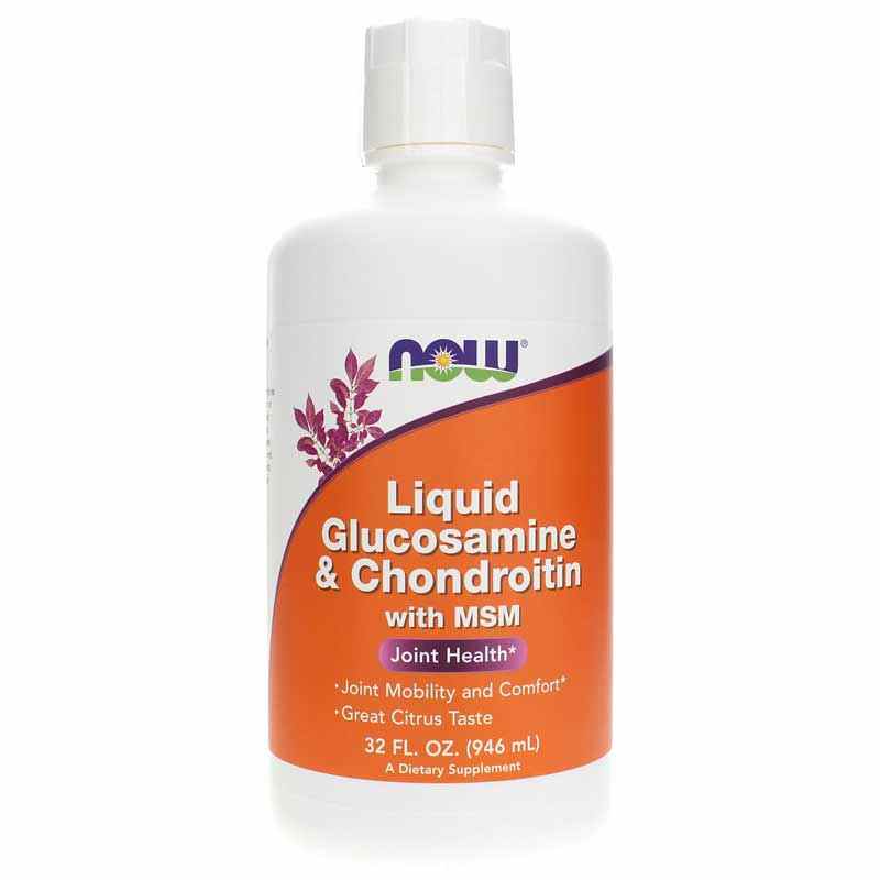 Liquid Glucosamine & Chondroitin with MSM, by NOW Foods