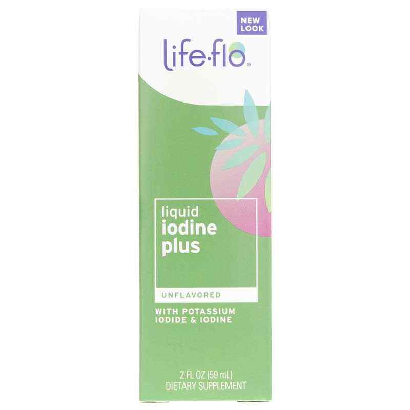 Liquid Iodine Plus with Potassium Iodide & Iodine, by Life Flo