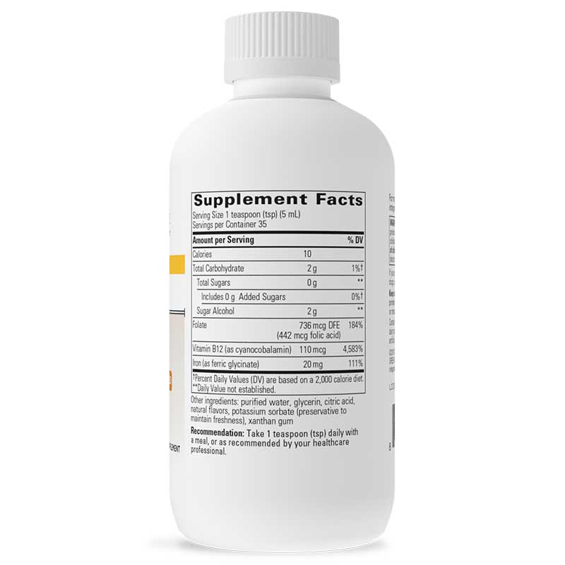 Liquid Iron Apple Cinnamon Flavor, by Integrative Therapeutics, image #3