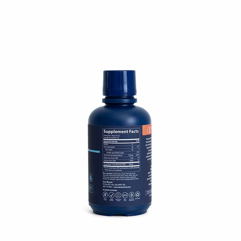 Liquid Vitamin D3 125 Mcg (5000 IU) Tropical Cherry, by Trace Minerals Research, image #2