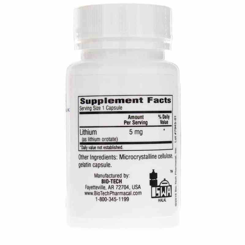 Lith-Oro 5 Mg, by Bio-Tech Pharmacal, image #2