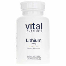Lithium (orotate) 20 Mg, by Vital Nutrients